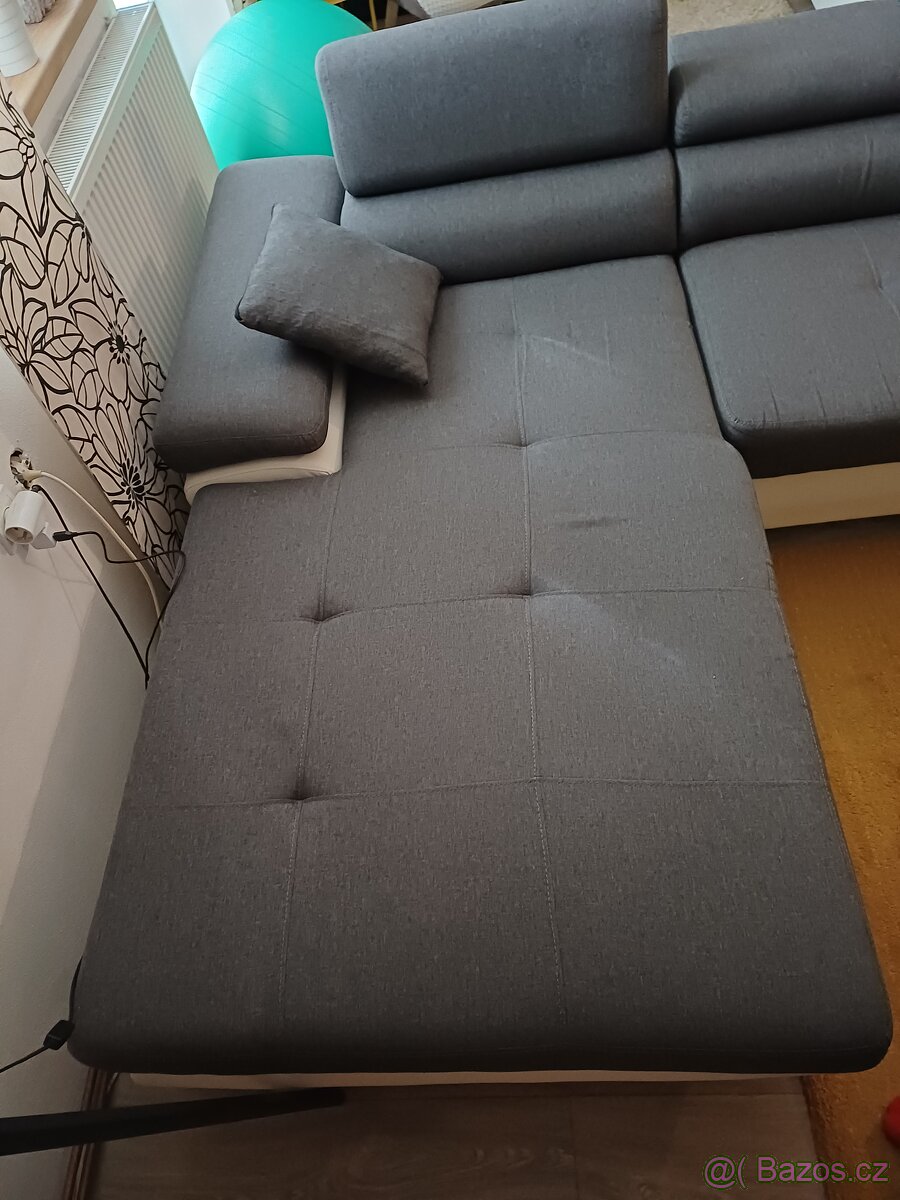 Rohova rozkládací sedačka - 2