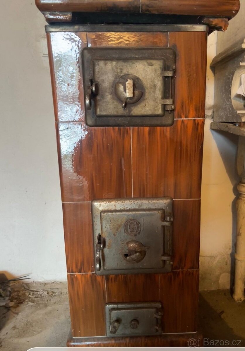 Starožítná kachlová kamna - 2