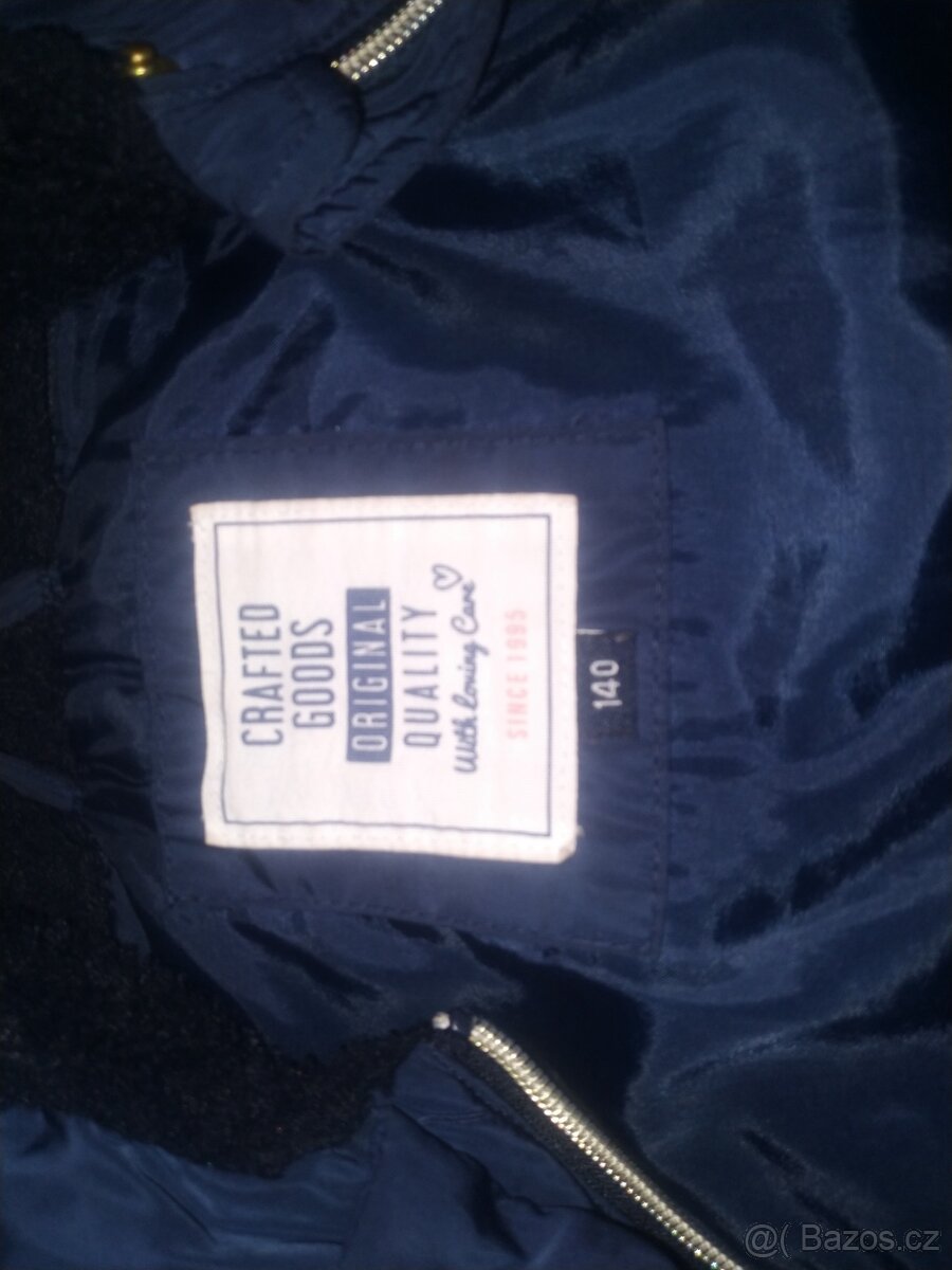 Zimní bunda vel.140 - 2