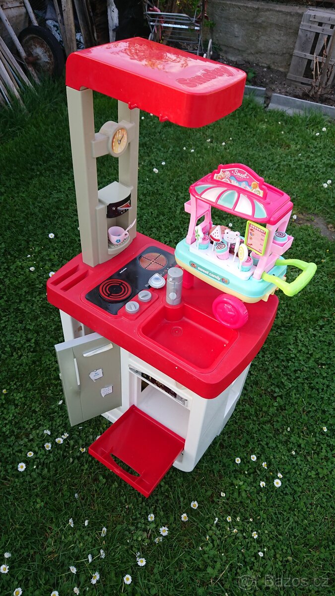 Prodám kuchyňku Bon Appétit elektronická Smoby za 590 Kč. - 2