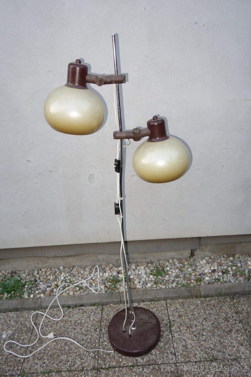Retro stojaci lampa - Space Age - 2