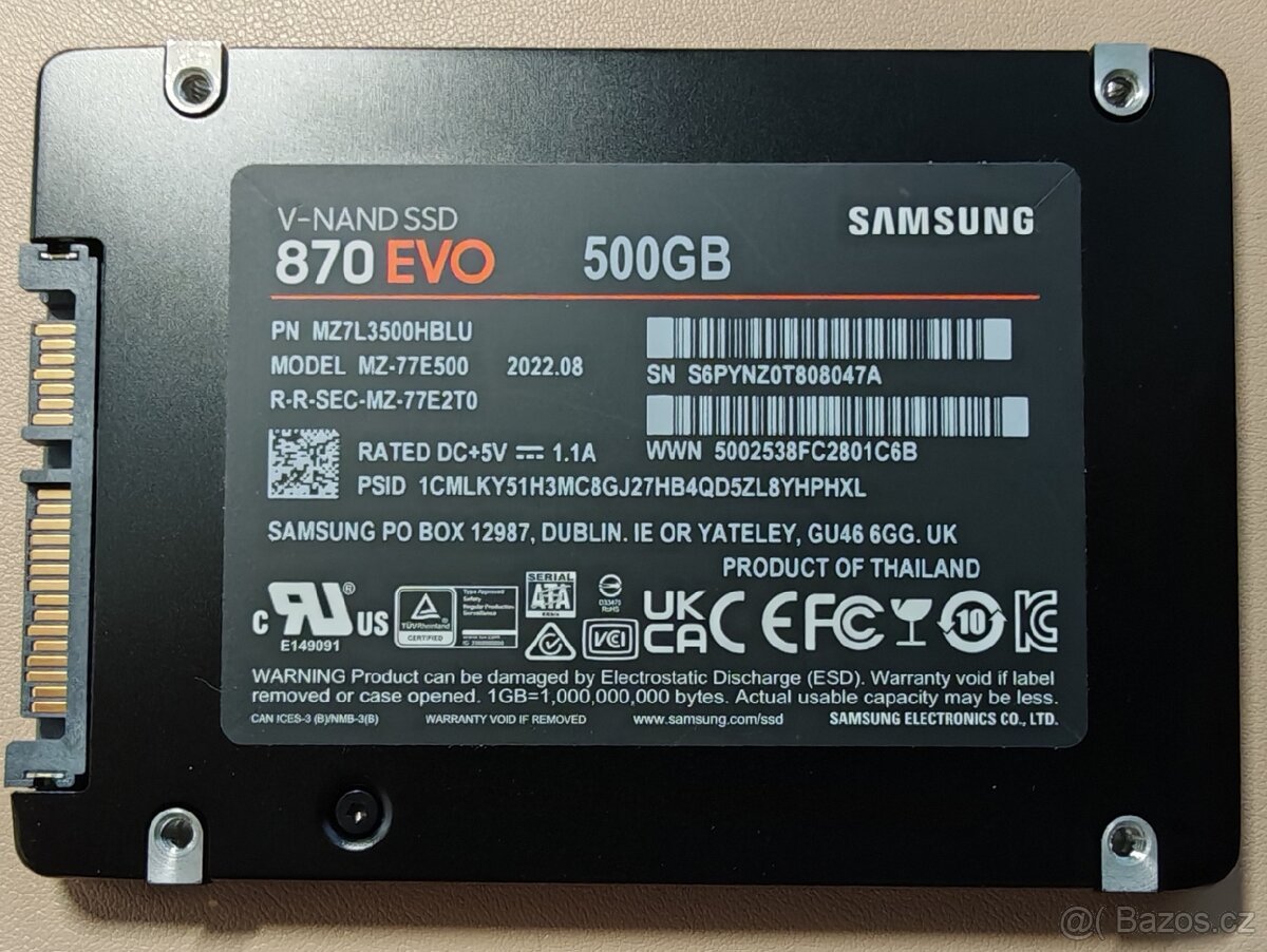SSD Samsung 870 EVO 500 GB - 2
