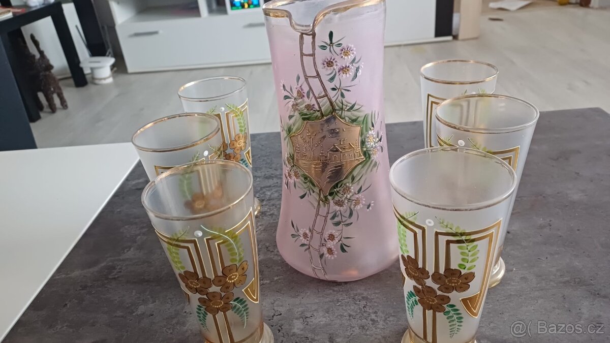 Starožitný set/cena k jednání - 2