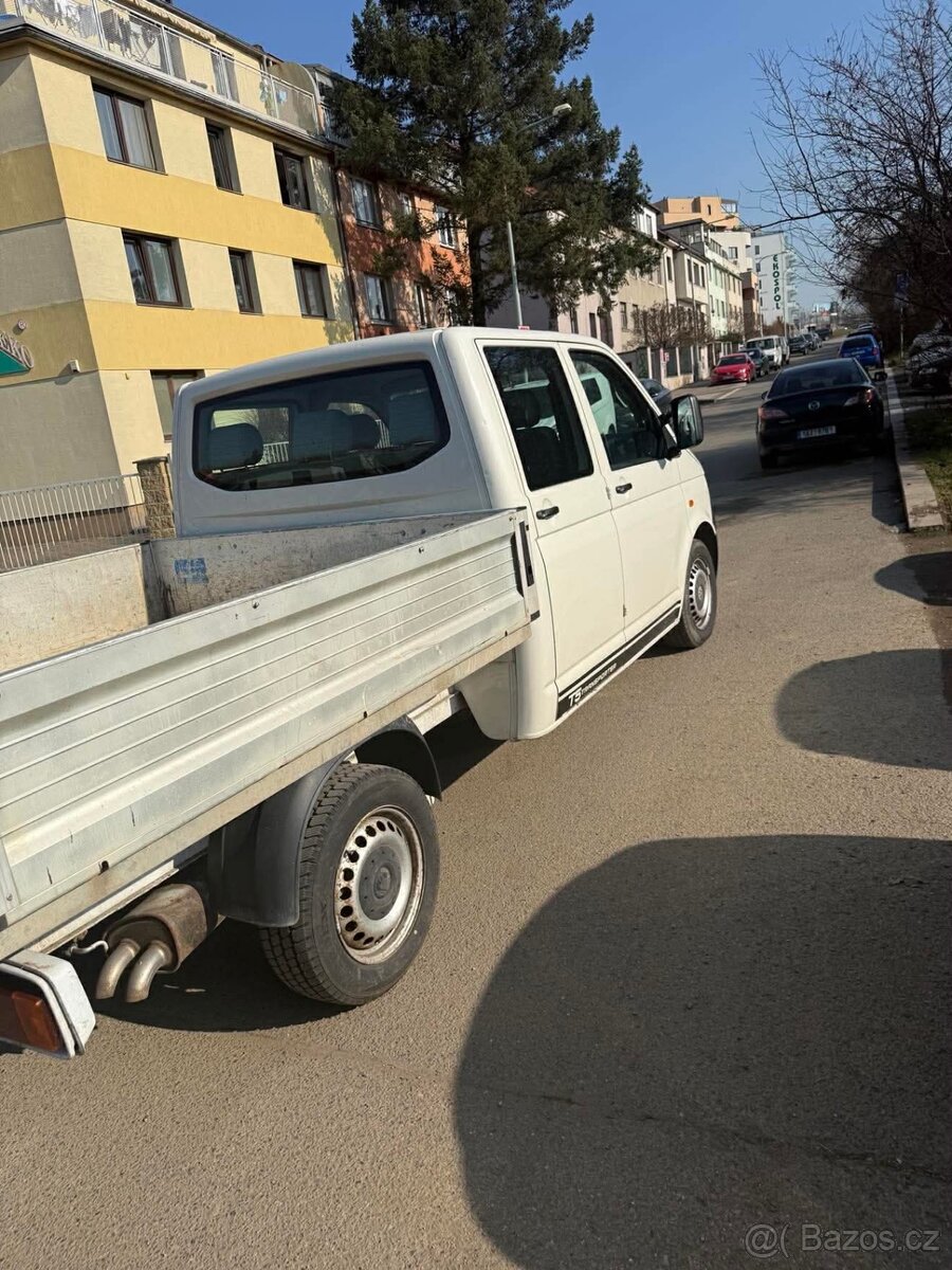 VW Transporter T5, double cab( 5 míst) - 2