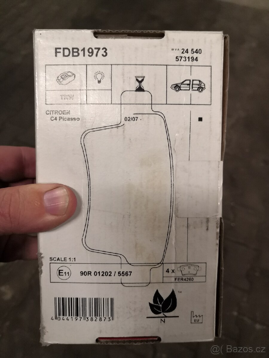 Brzdové destičky na CITROEN - 2