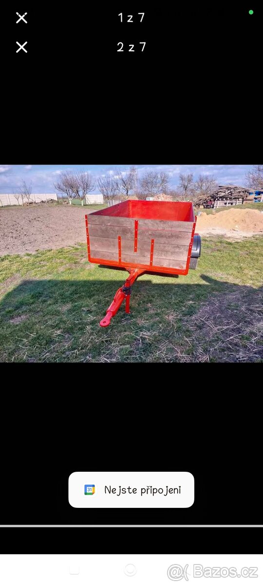 Vlečka za traktor - 2