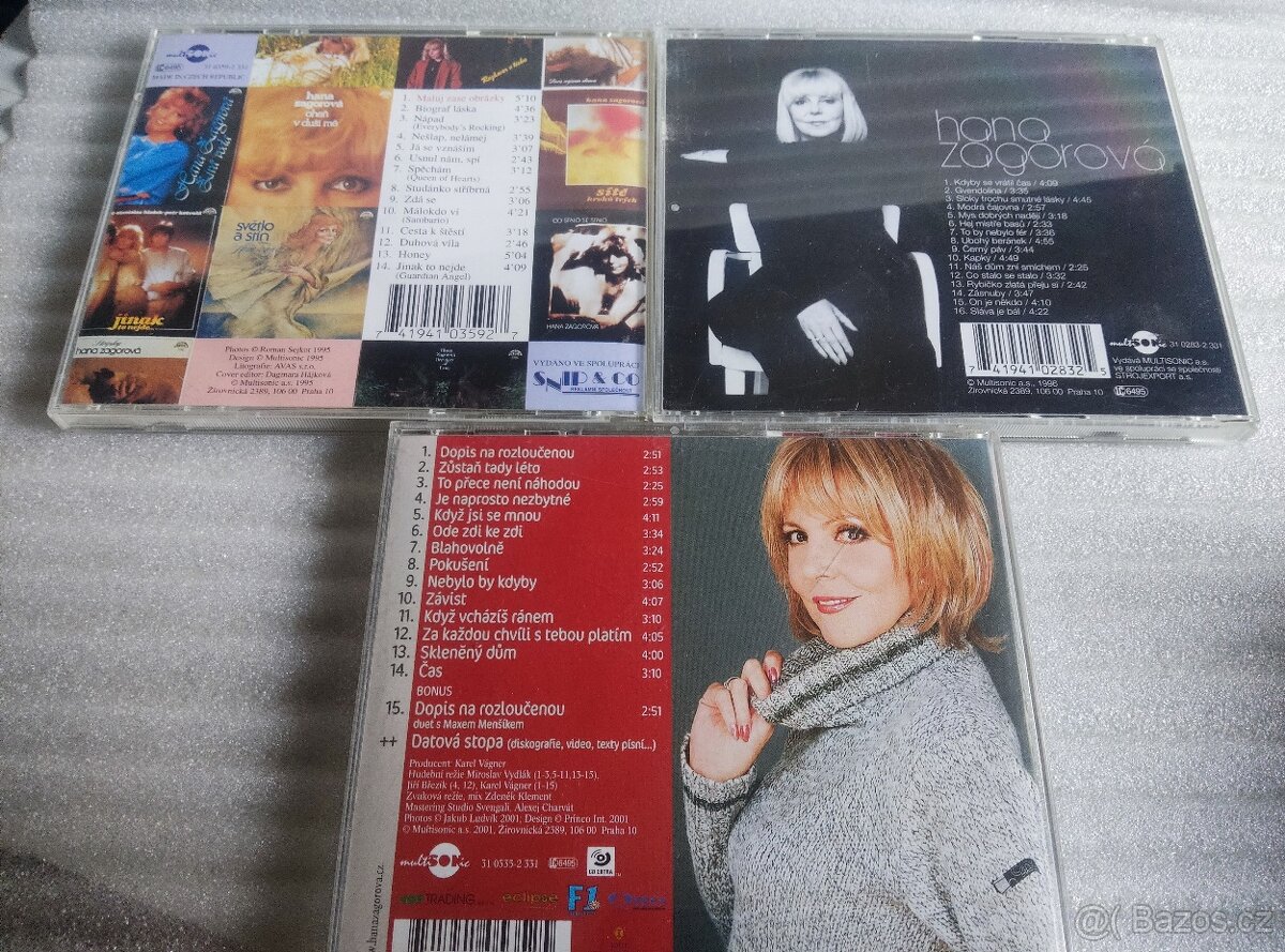 Cd - Hana Zagorová - 2
