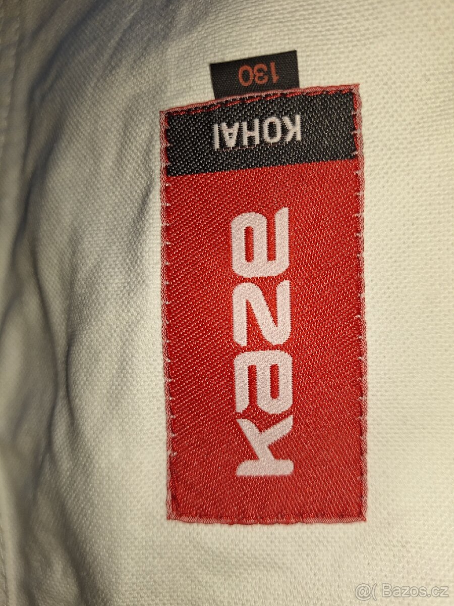 Dětské kimono na judo velikost 130, výrobce KAZE - 2