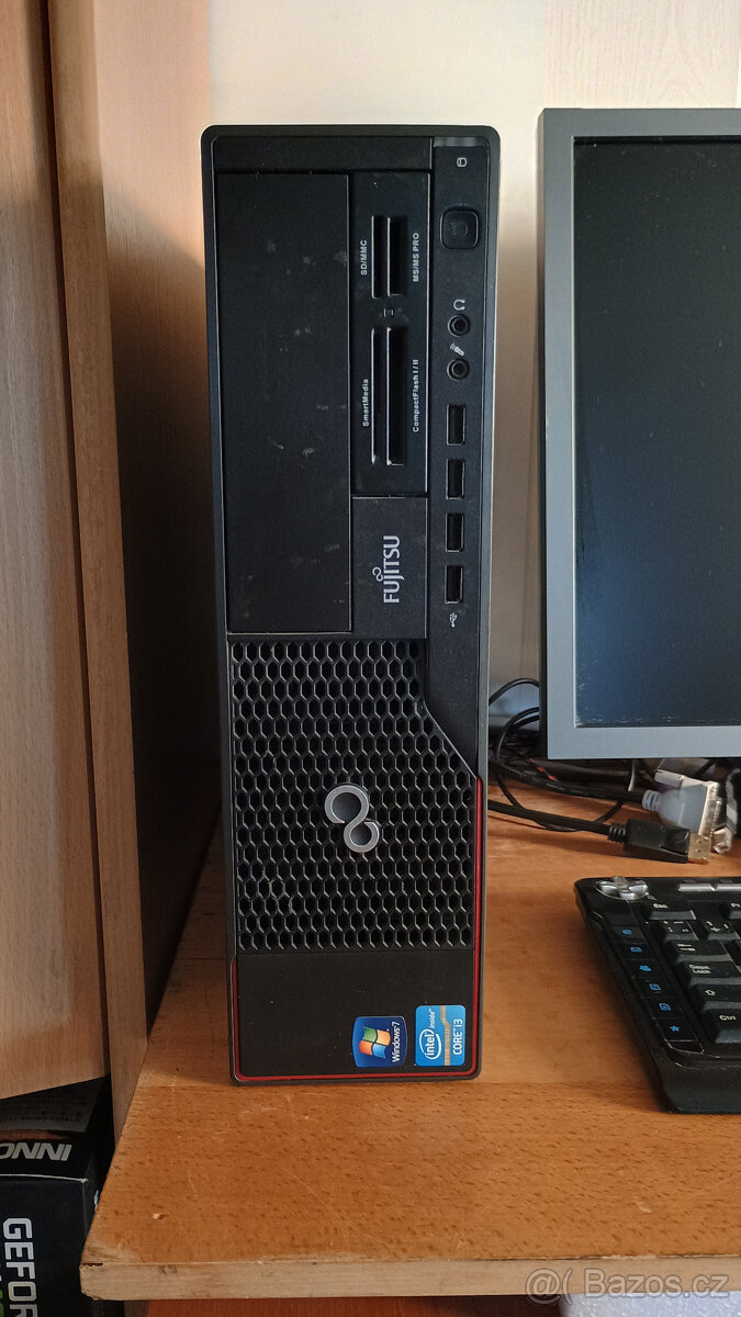 PC#186 Fujitsu E900, Core i3, 500GB, 8GB, DVD, W11 - 2