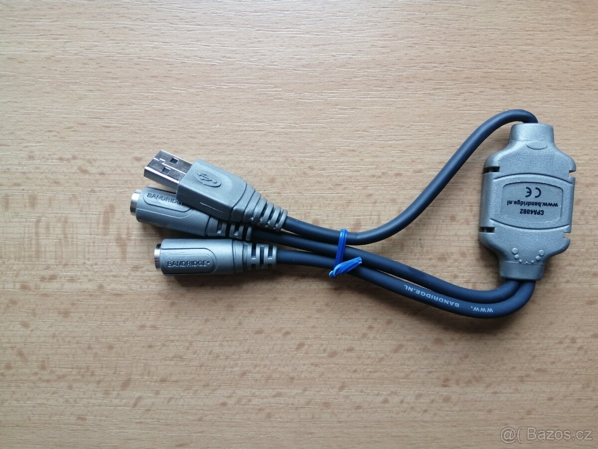 USB na PS/2 adaptér Bandridge CPA4002 - 2