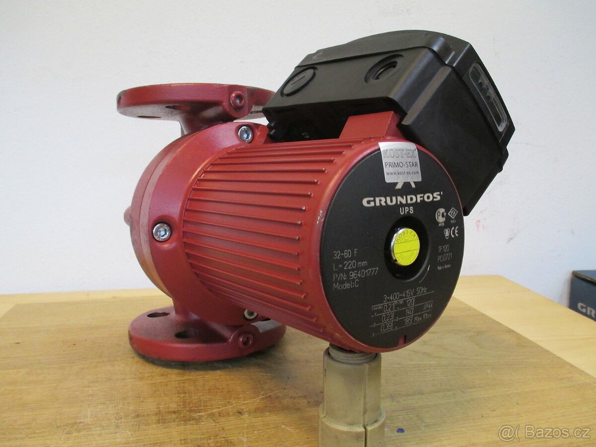 Grundfos 32-60-příruba 230 V - 2