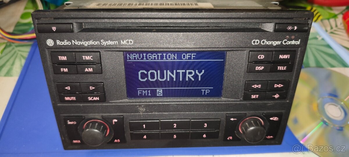 Originální autorádio VWRadio Navigation System MCD - 2