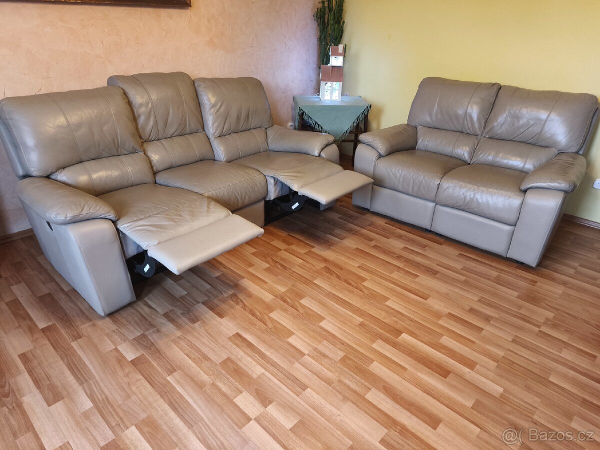 Kožená sedací souprava - 2