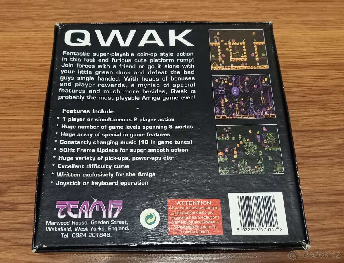QWAK (hra Amiga) - 2