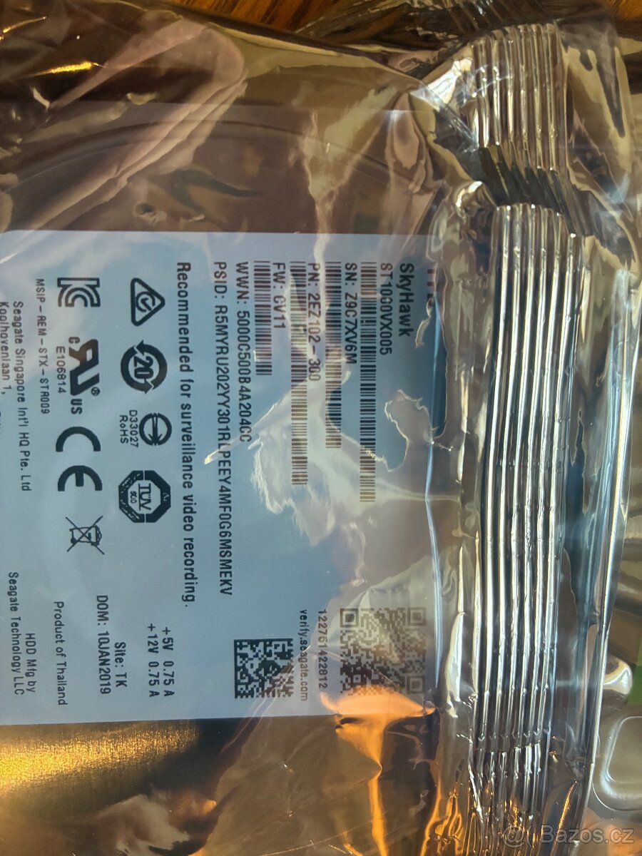 1TB HDD nepoužitý nový - 2