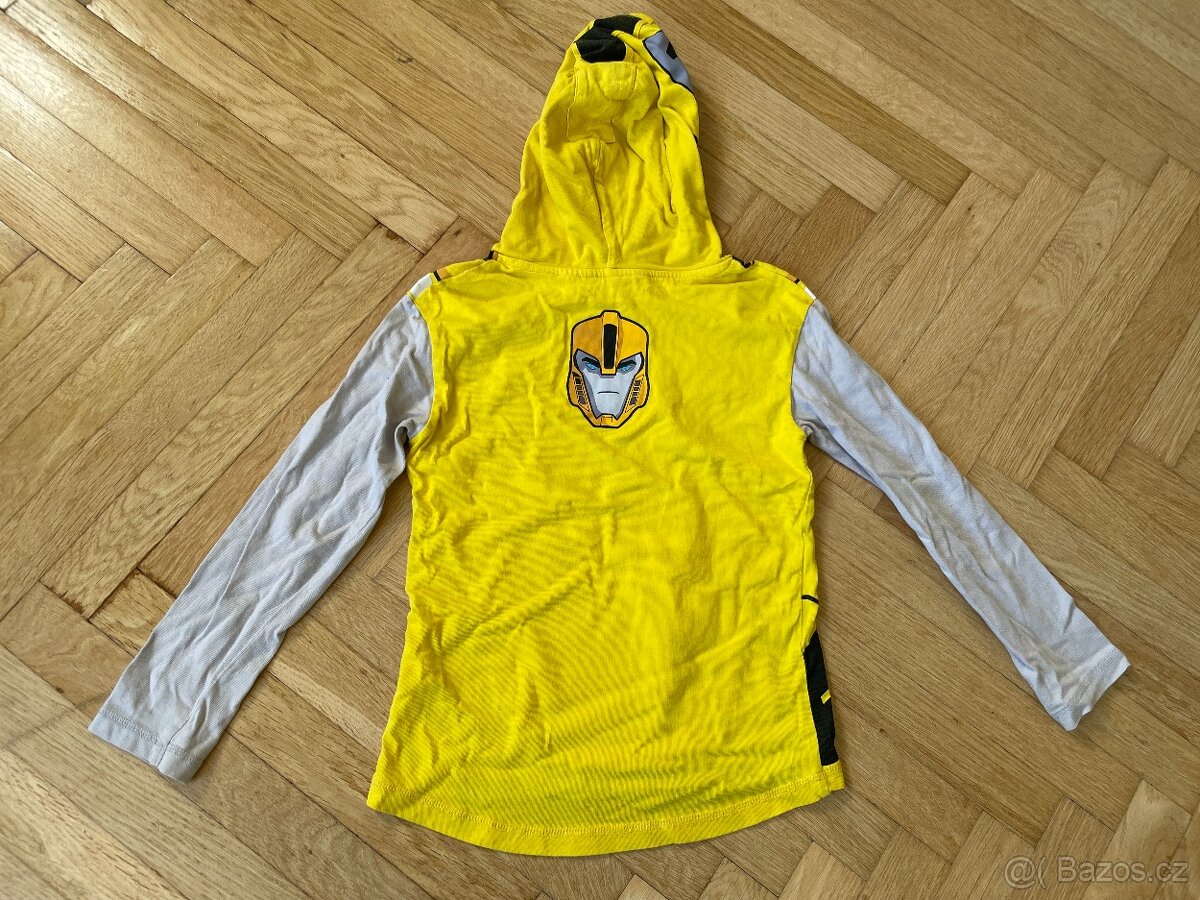 Klučičí triko / tenká mikina H&M 122 / 128 - 2