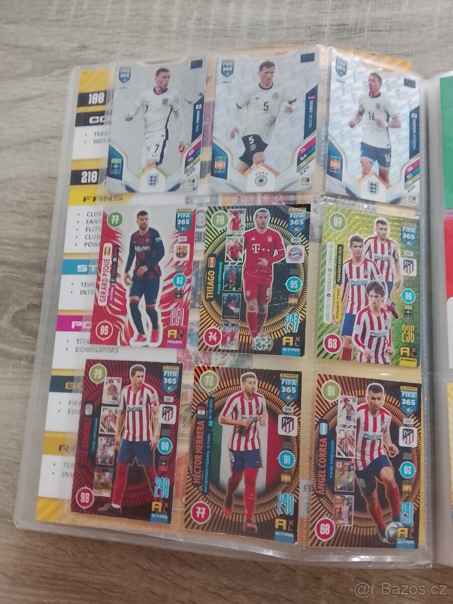 Fotbalove kartičky - 2