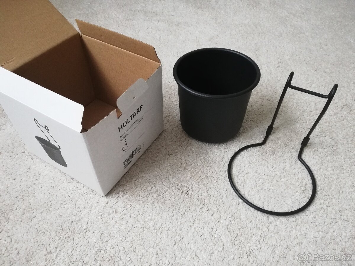 Závěsný koš/ odkapávač na tyč na zeď - 2