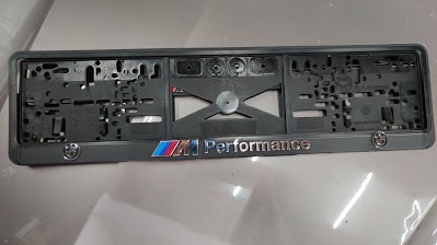 Drzaky SPZ v 3D Mpower M-Technic M-Performance NOVE - 2