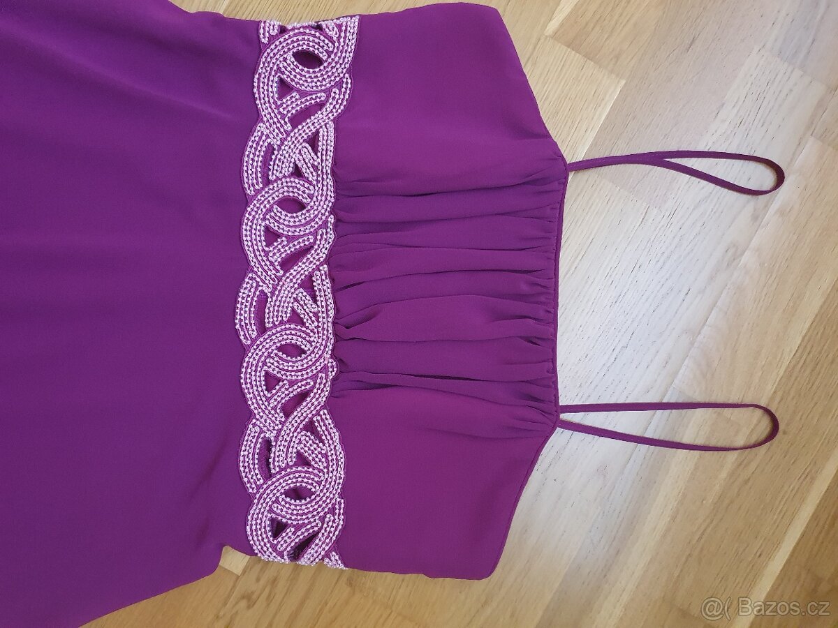 Společenské krátké šaty s bolérkem - 2