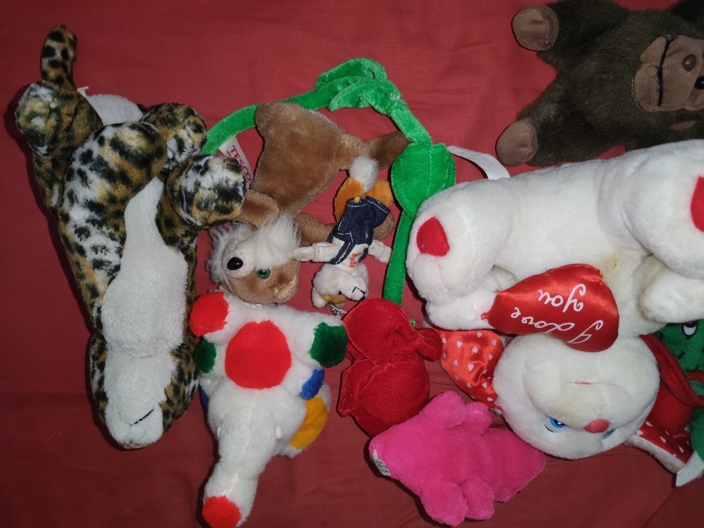 2 tašky, plyšáků, plyšáci, medvídci, pejsci,.. - 2