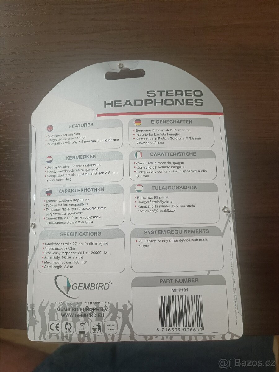 Sluchátka Gembird - 2
