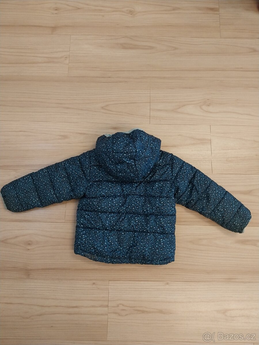 Zimní bunda H&M, vel.104 - 2