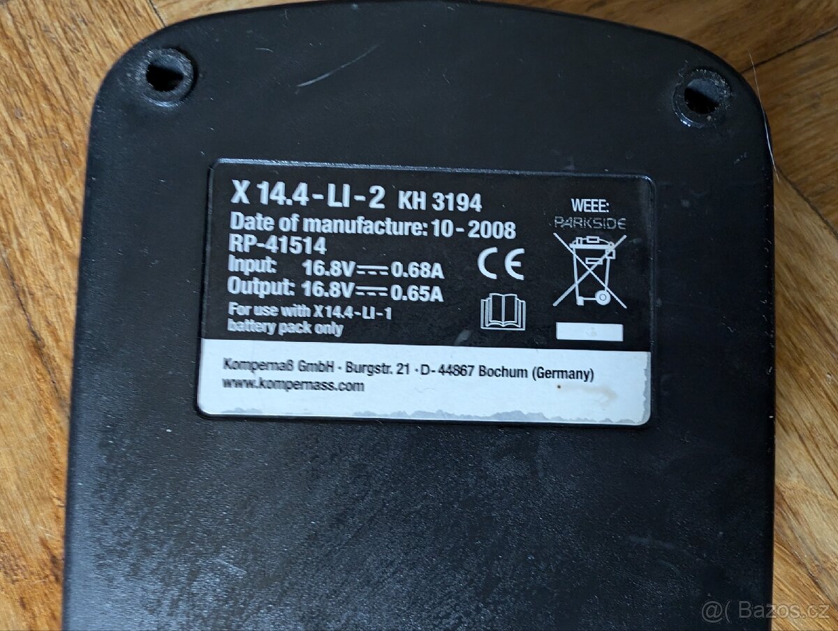 Nabíječka Parkside X 14.4-Li2-2 KH 3194 - 2