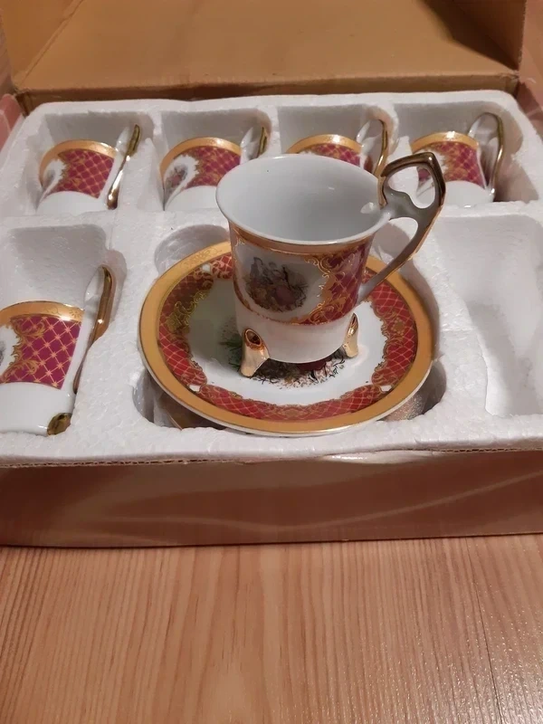 Porcelánová sada na kávu - 2