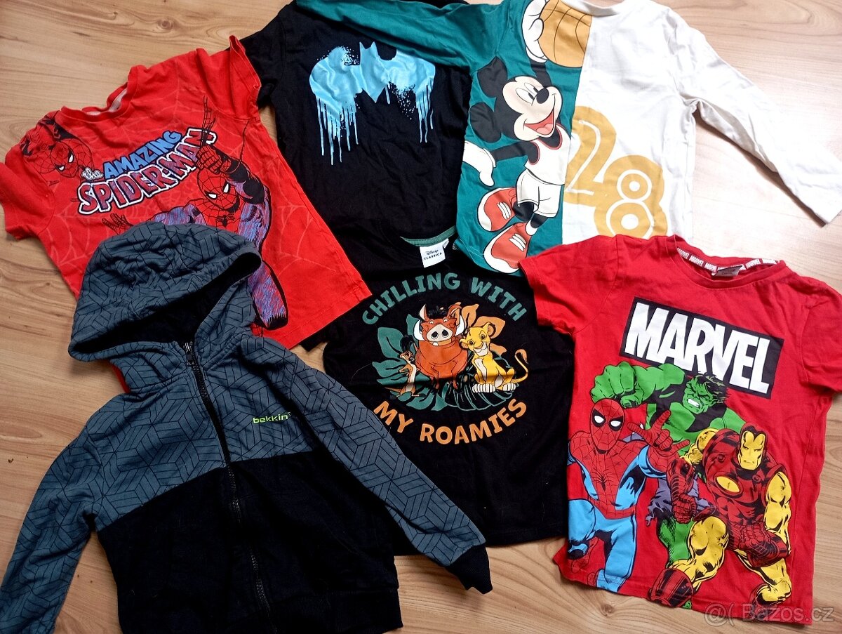 Prodám balík oblečení 110-116 kluk - 2