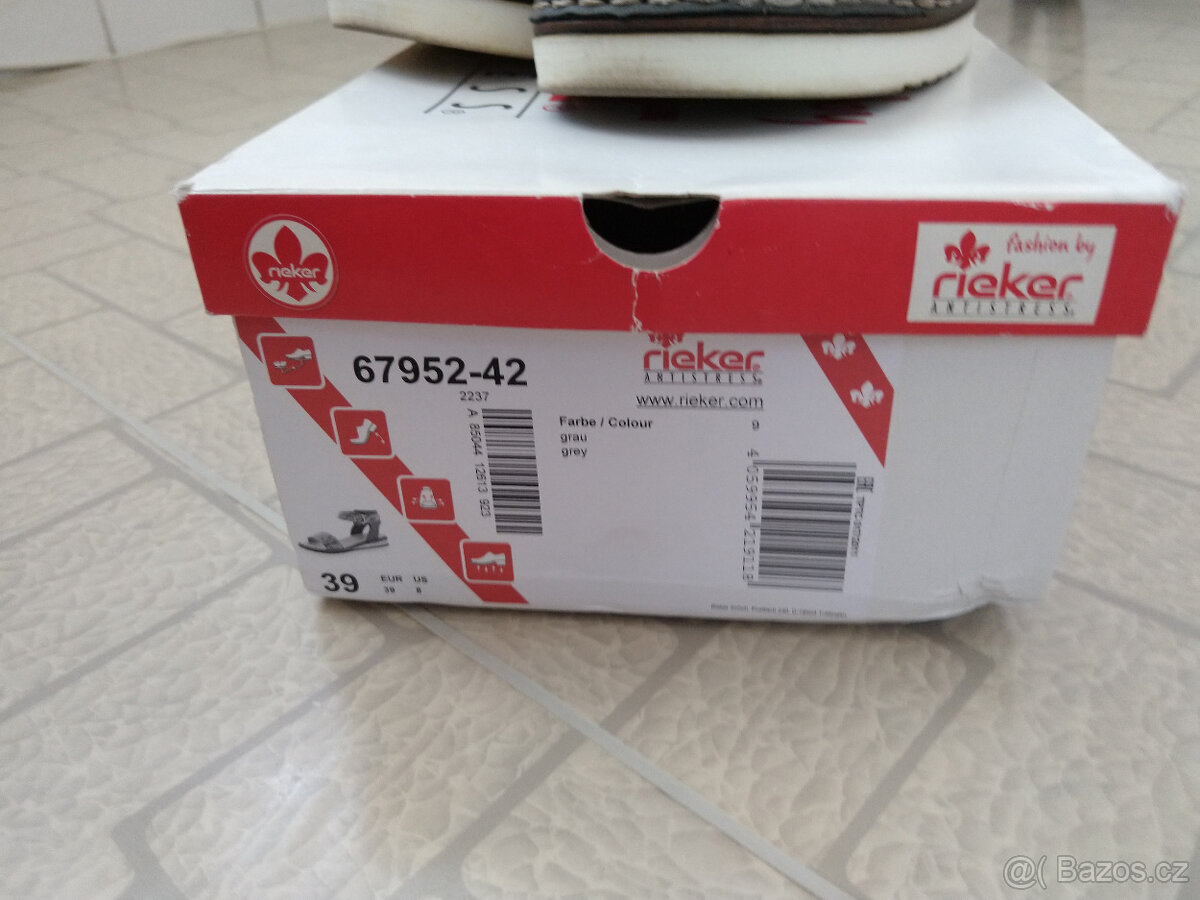 Dámské sandály Rieker vel.39 - 2