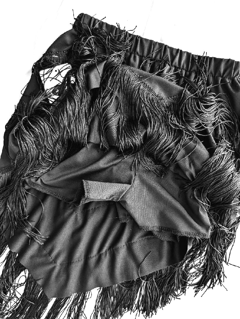 DÁMSKÁ SUKNĚ. TANEČNÍ. ČERNÁ. NOVÁ. VEL 12-40 - 2