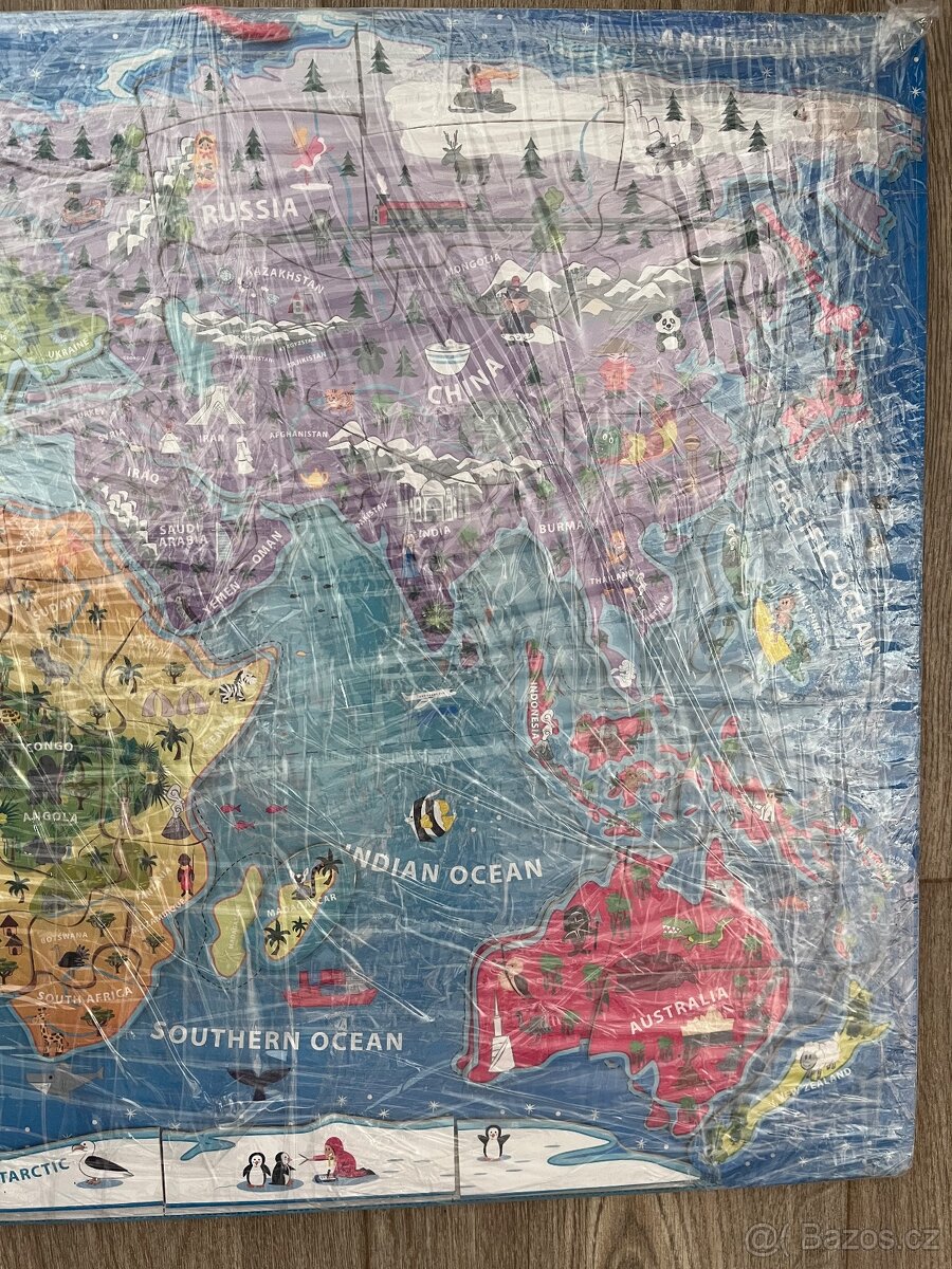 Magnetická mapa světa - 2