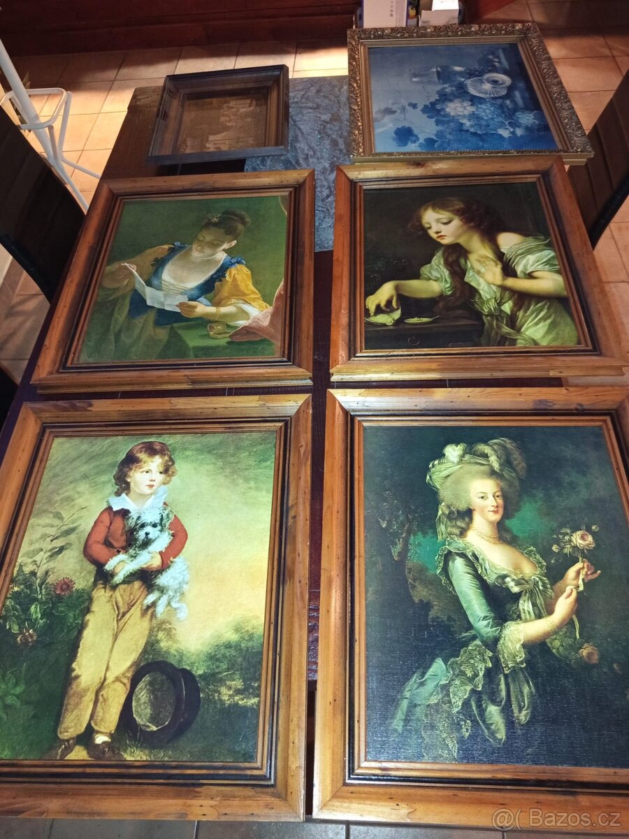 Prodám sbírku obrazů 24 kusů - 2