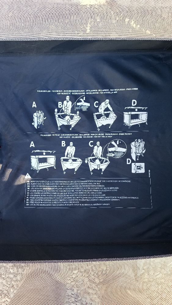 SKLÁDACÍ dětská POSTÝLKA - 2