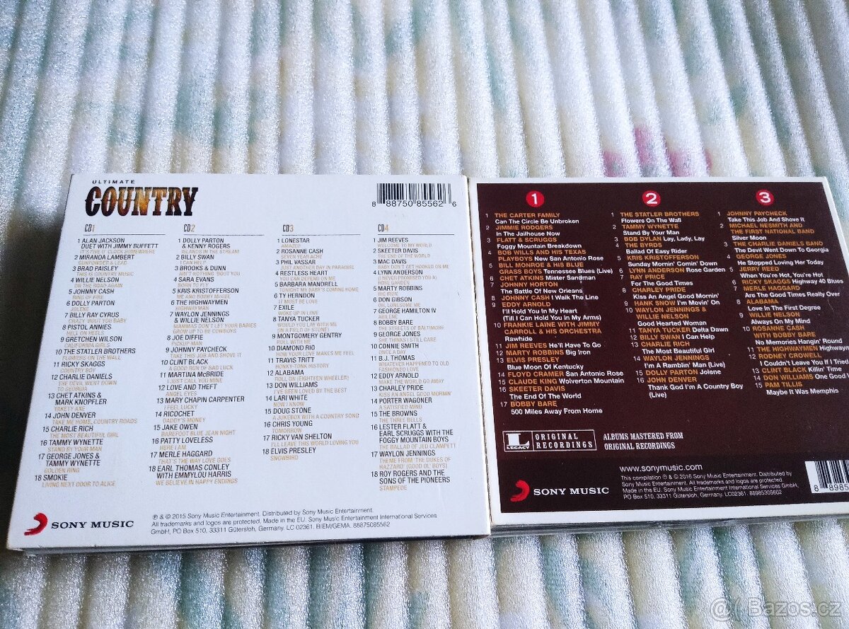 Cd - 4 x cd a 3 x cd Best Country - 2