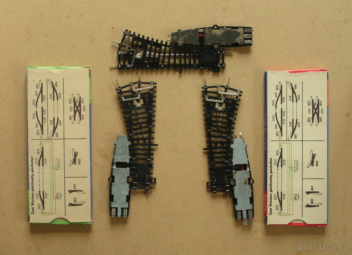 Výhybky TT - 2
