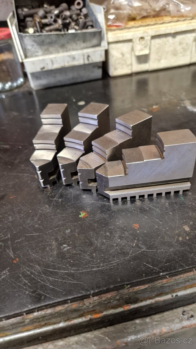 Čelisti na sklíčidlo TOS 200/4 - 2