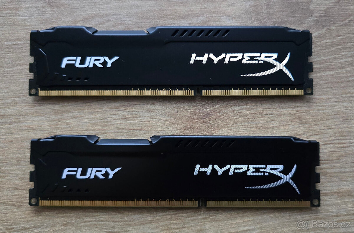 RAM DDR3 Kingston HyperX Fury Black 8GB (2x4GB) - 2