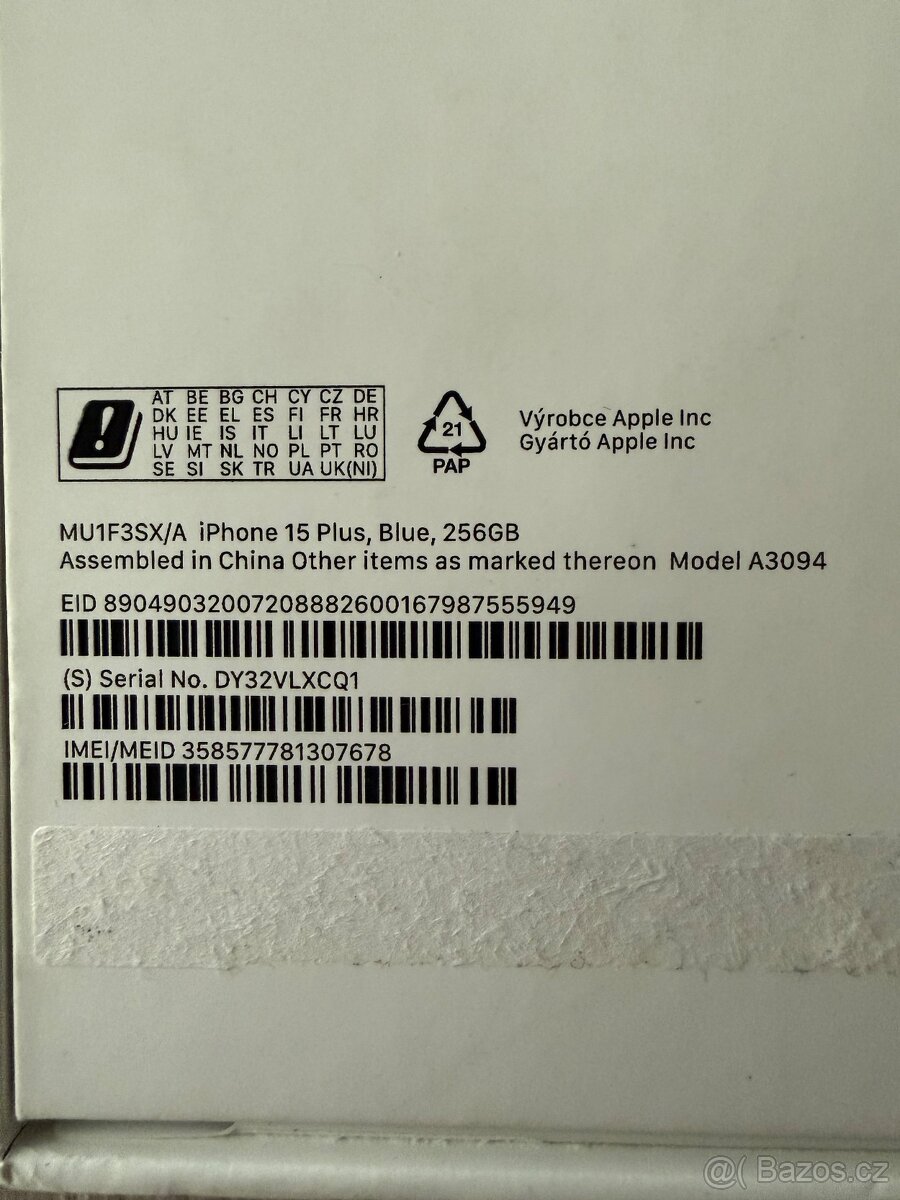 Iphone 15 plus 256gb - 2