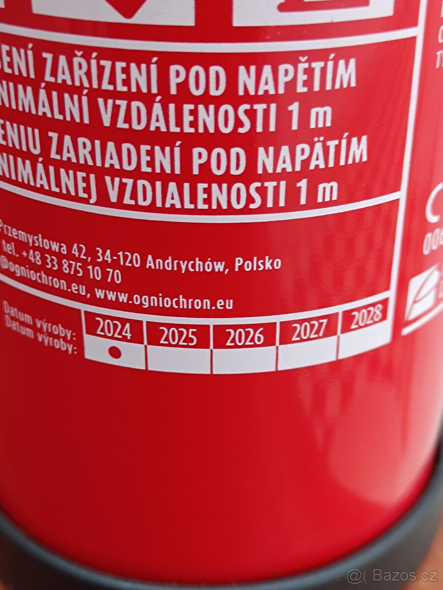 Hasičský přístroj do auta - 2