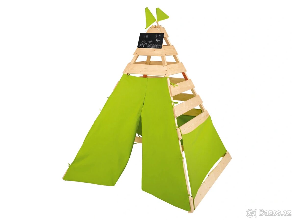 Dětské dřevěné teepee - 2