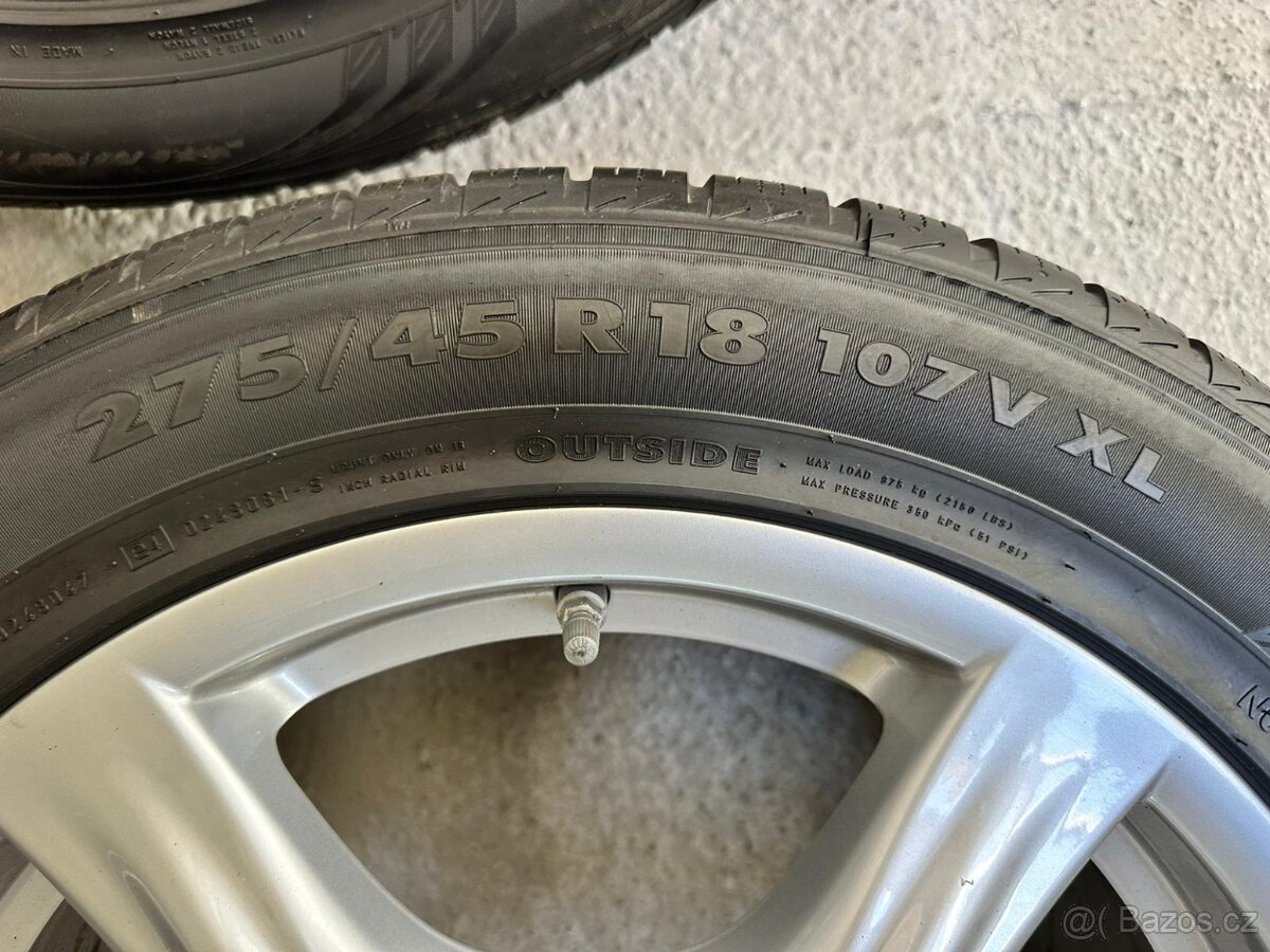 Prodám kola Porsche Panamera 5x130 970.362.136.02 - 2