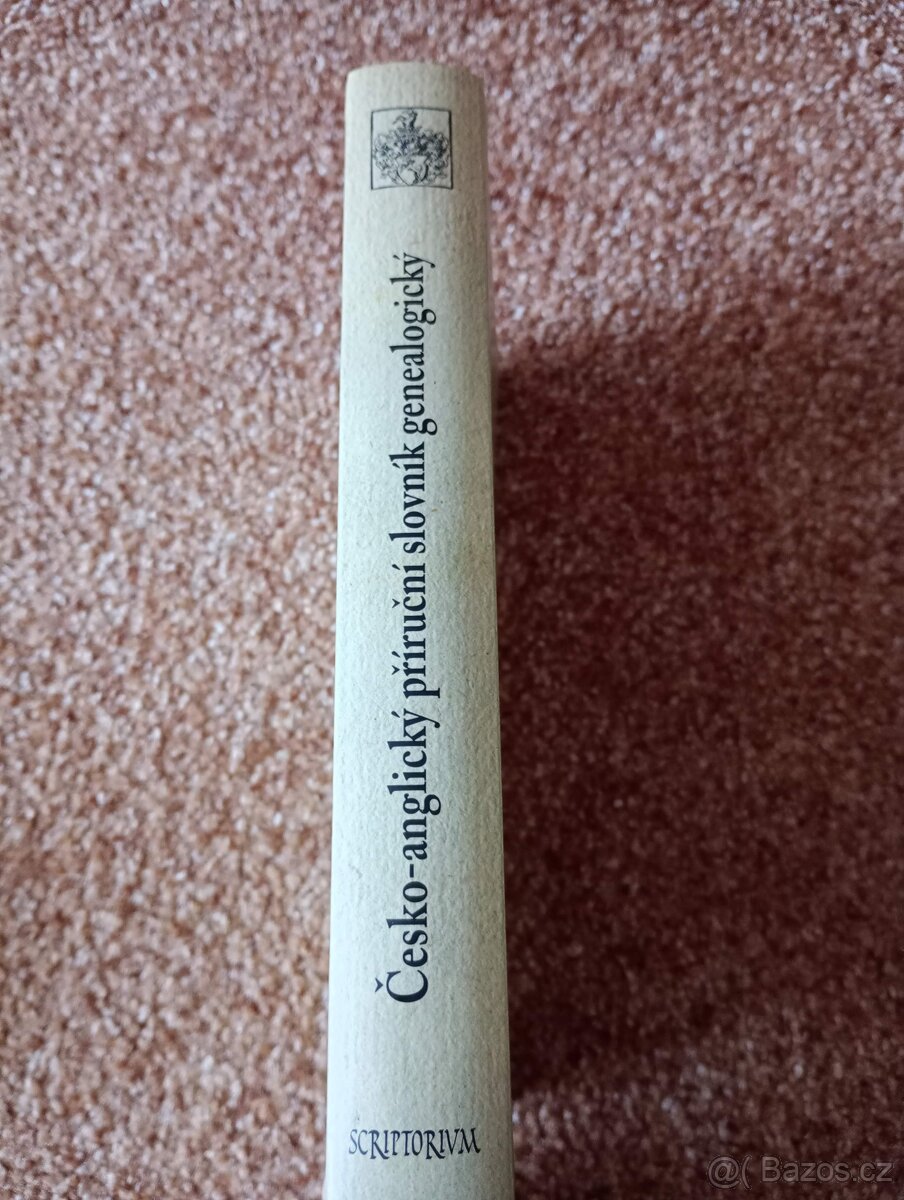 Česko-anglický příruční slovník genealogický - 2