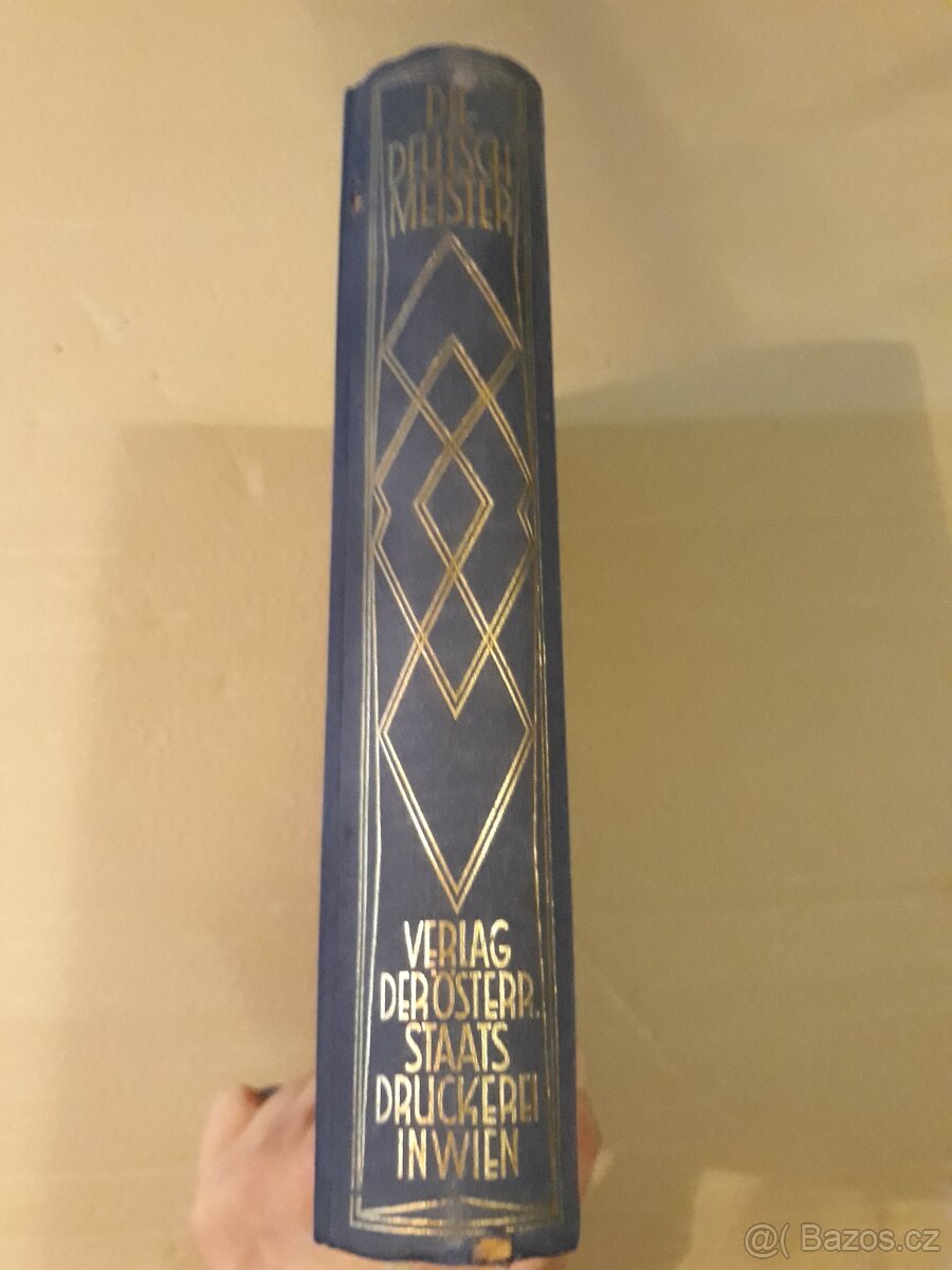 Stará kniha v němčině - 2