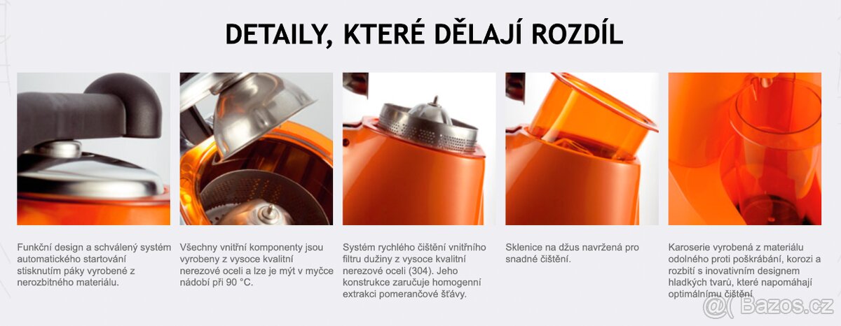 Odšťavňovač - lis na citrusy - 2