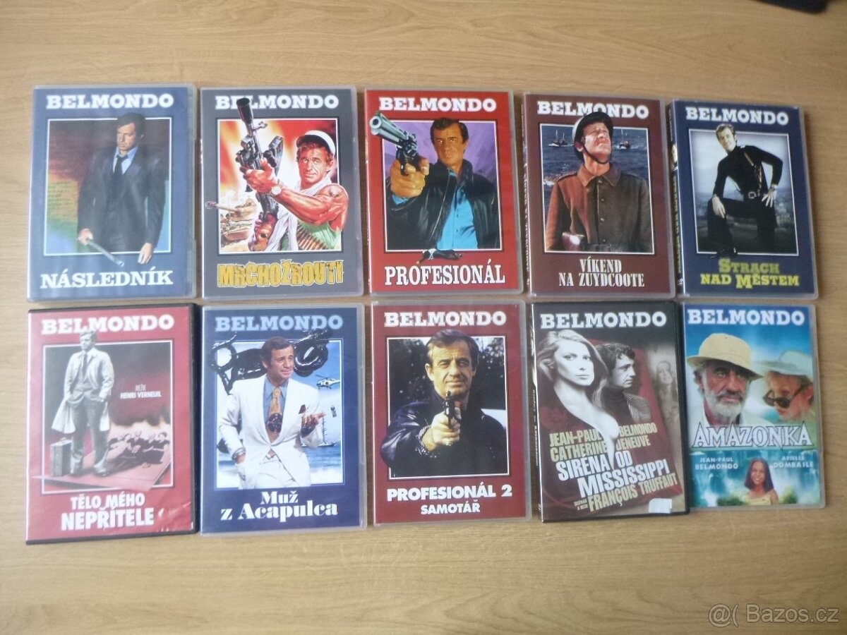 dvd J.P. BELMONDO + A. DELON cz dabing - 2