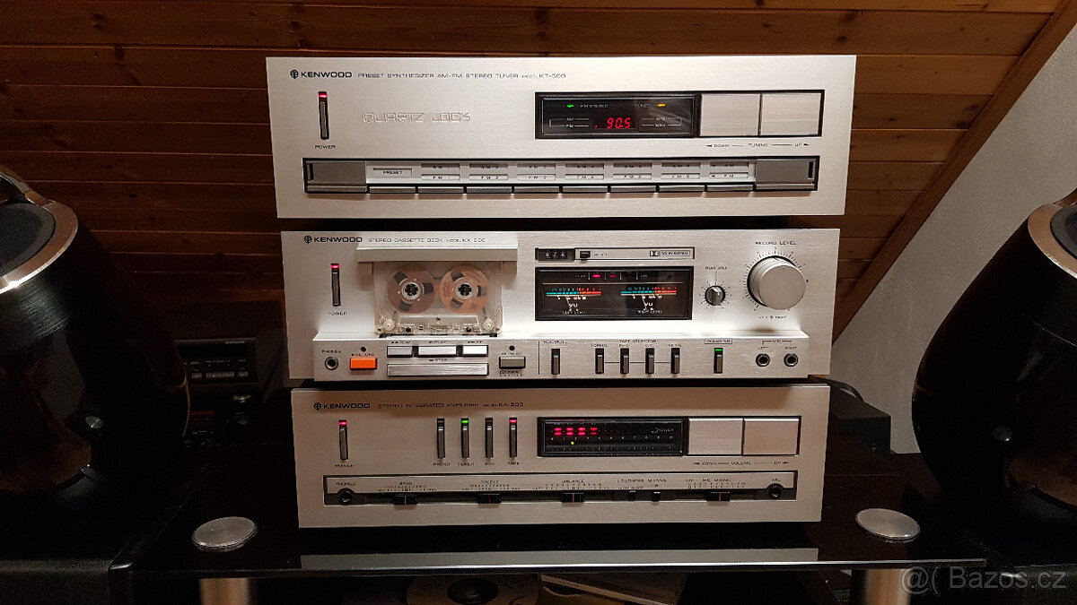 Kenwood hifi sestava KA-500,KX-600,KT-500 - 2