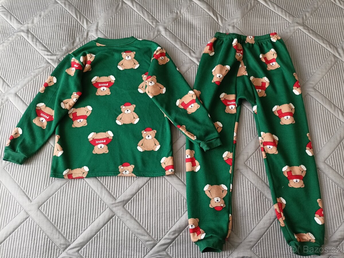 Souprava na doma medvídek, 128/134 - 2