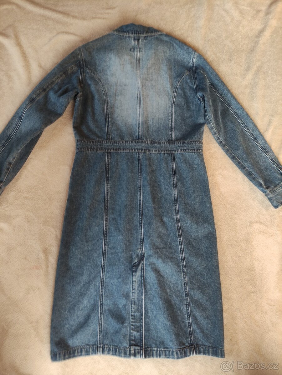 Riflové šaty vel. 38 (vel. M), Zn. H4 - 2